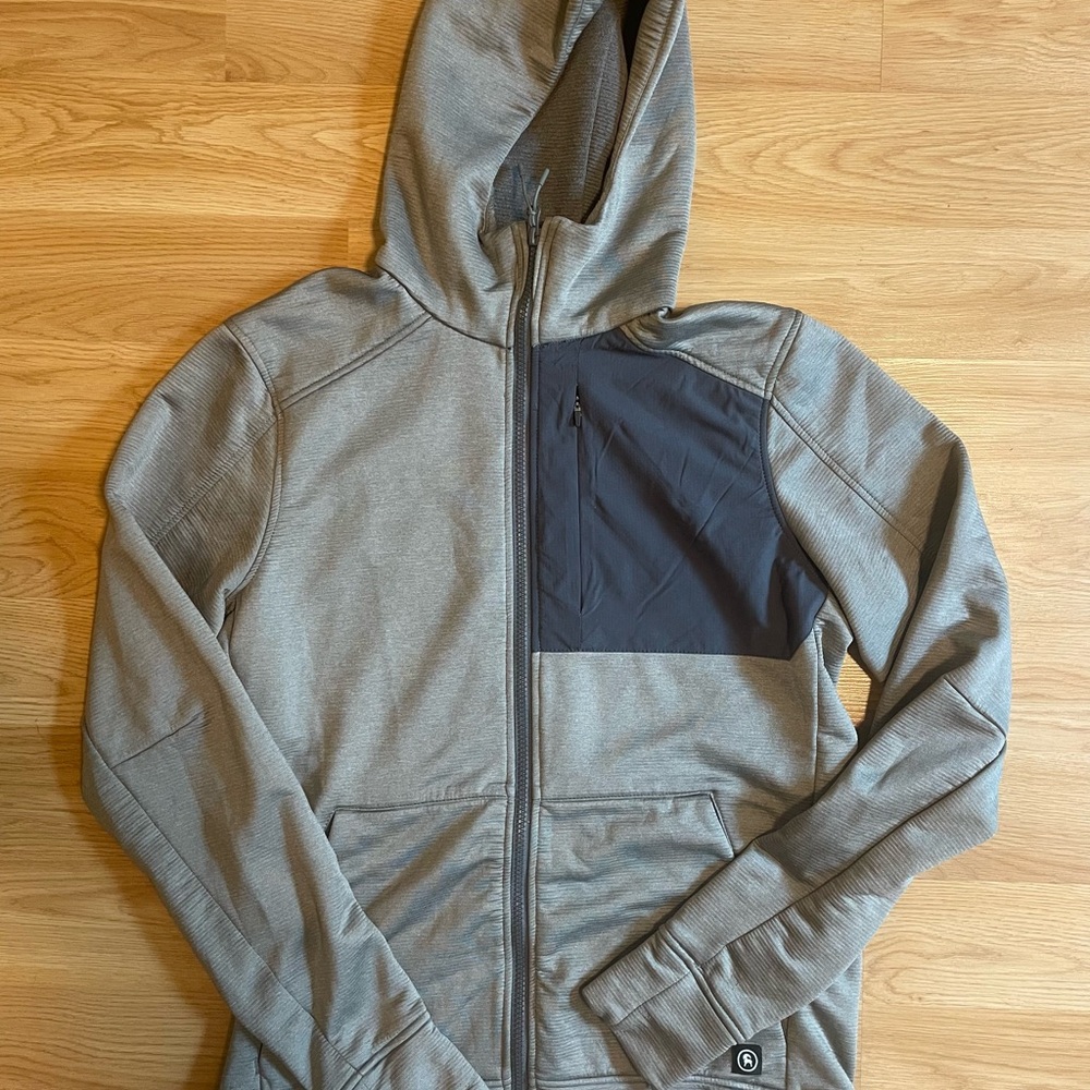 Men's Backcountry Gray Hooded Jacket